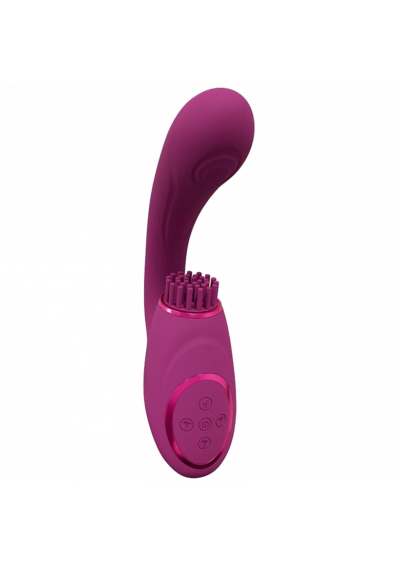 Vive Gen Triple G-Spot Vibrator with Pulse Wave - Pink - Image 6