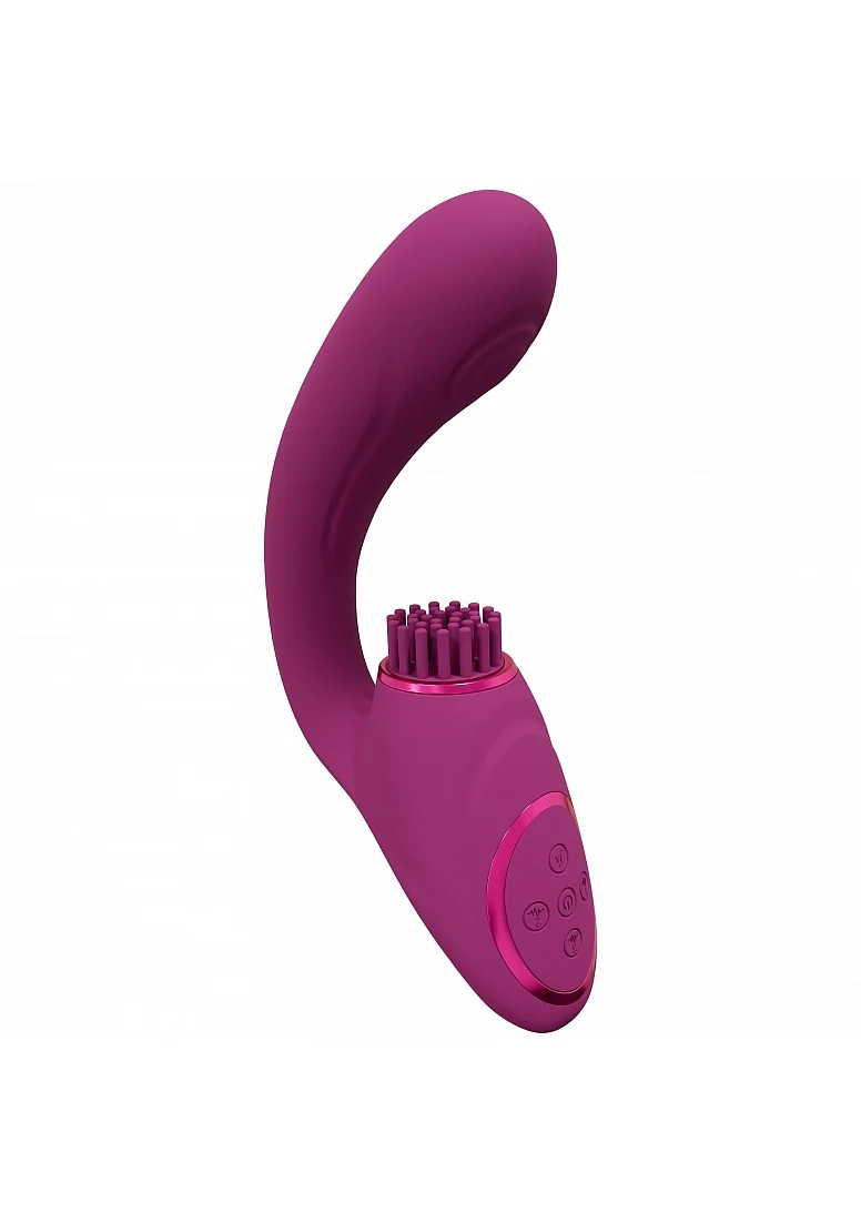 Vive Gen Triple G-Spot Vibrator with Pulse Wave - Pink - Image 7