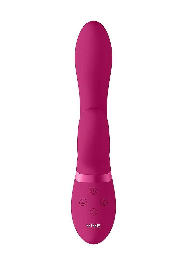 Vive Kyra Pulse-Wave Clitoral Rabbit Vibrator - Pink - Image 12