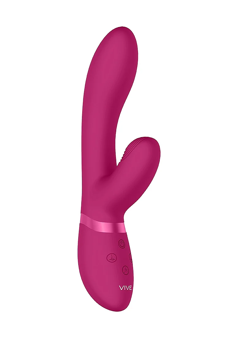 Vive Kyra Pulse-Wave Clitoral Rabbit Vibrator - Pink - Image 14