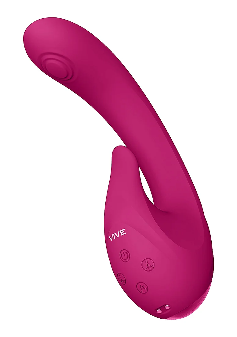 Vive Miki Pulse-Wave & Flickering G-Spot Vibrator - Pink - Image 4