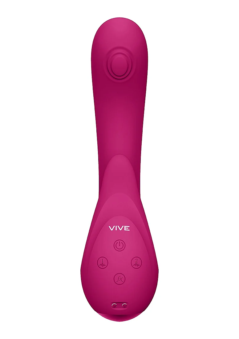 Vive Miki Pulse-Wave & Flickering G-Spot Vibrator - Pink - Image 6