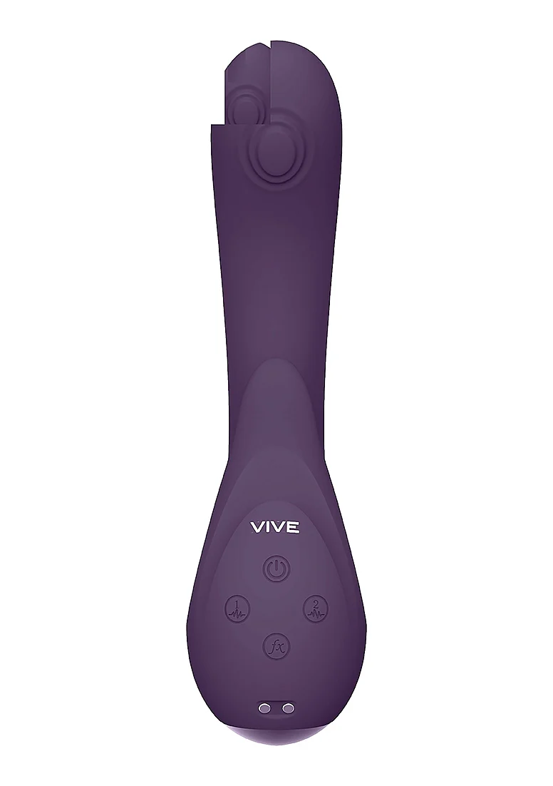 Vive Miki Pulse-Wave & Flickering G-Spot Vibrator - Purple - Image 6