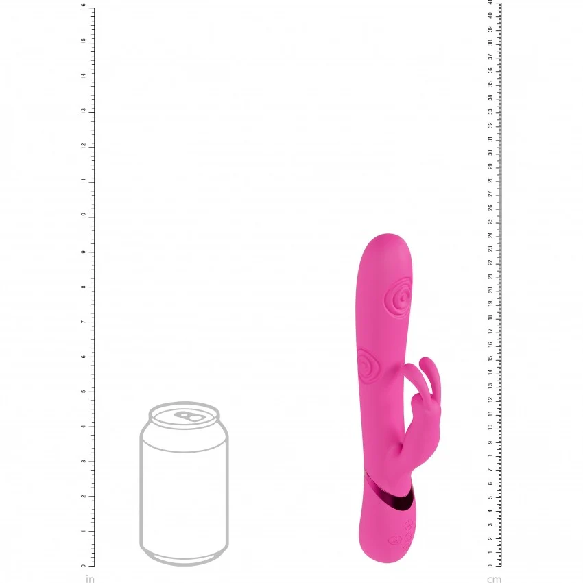 Vive Mimi Triple Motor G-Spot Tapping Rabbit Vibrator Pink - Image 5