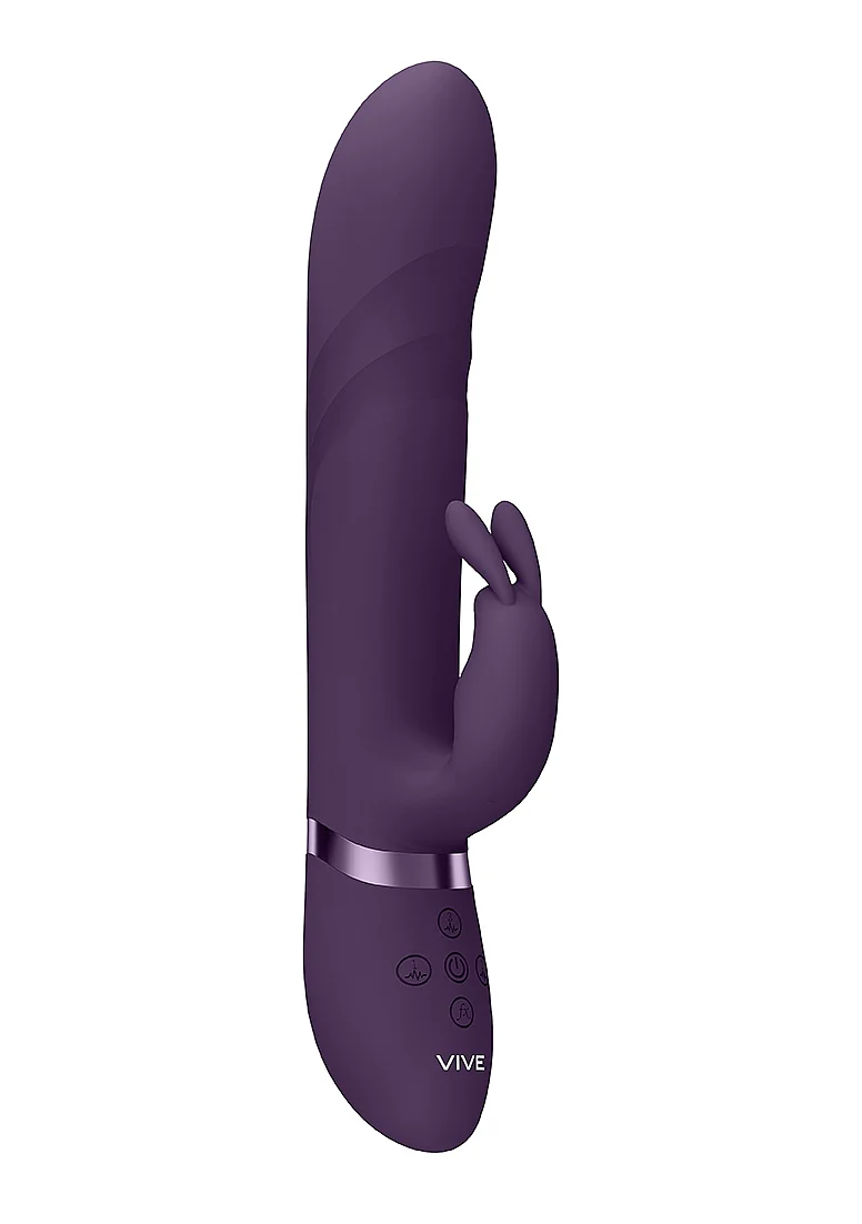 Vive Nari Vibrating and Rotating Wiggle G-Spot Rabbit - Purple - Image 8
