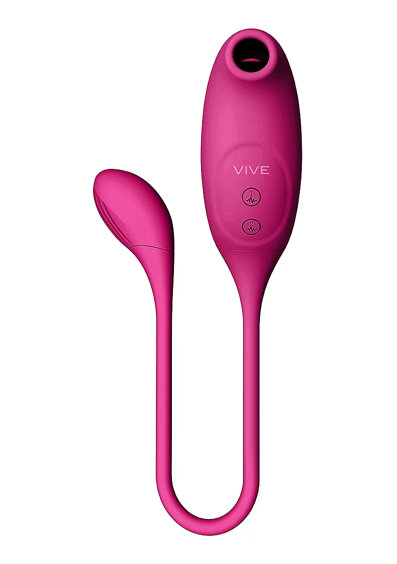 Vive Quino Airwave & Vibrating Egg - Pink - Image 5