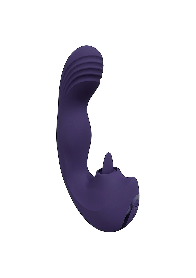 Vive Yumi Triple Motor G-Spot Finger Motion Vibrator - Purple - Image 3