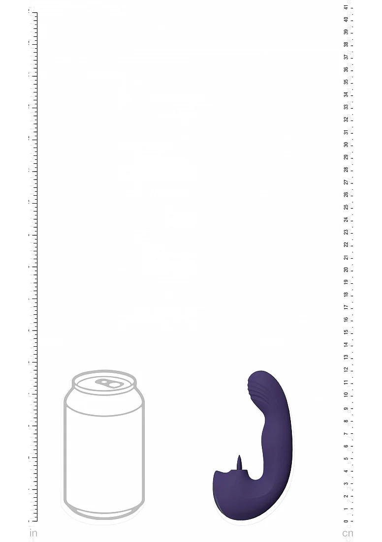 Vive Yumi Triple Motor G-Spot Finger Motion Vibrator - Purple - Image 6