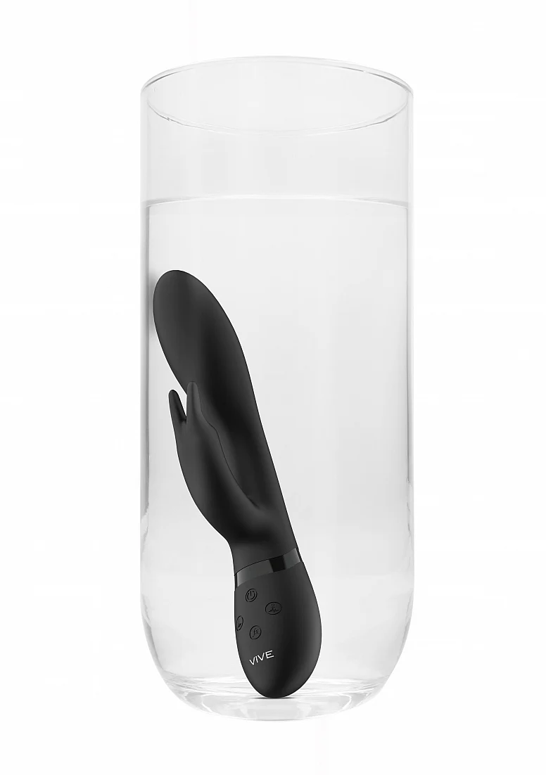 Vive Zosia Classic G-Spot Rabbit Vibrator - Black - Image 6
