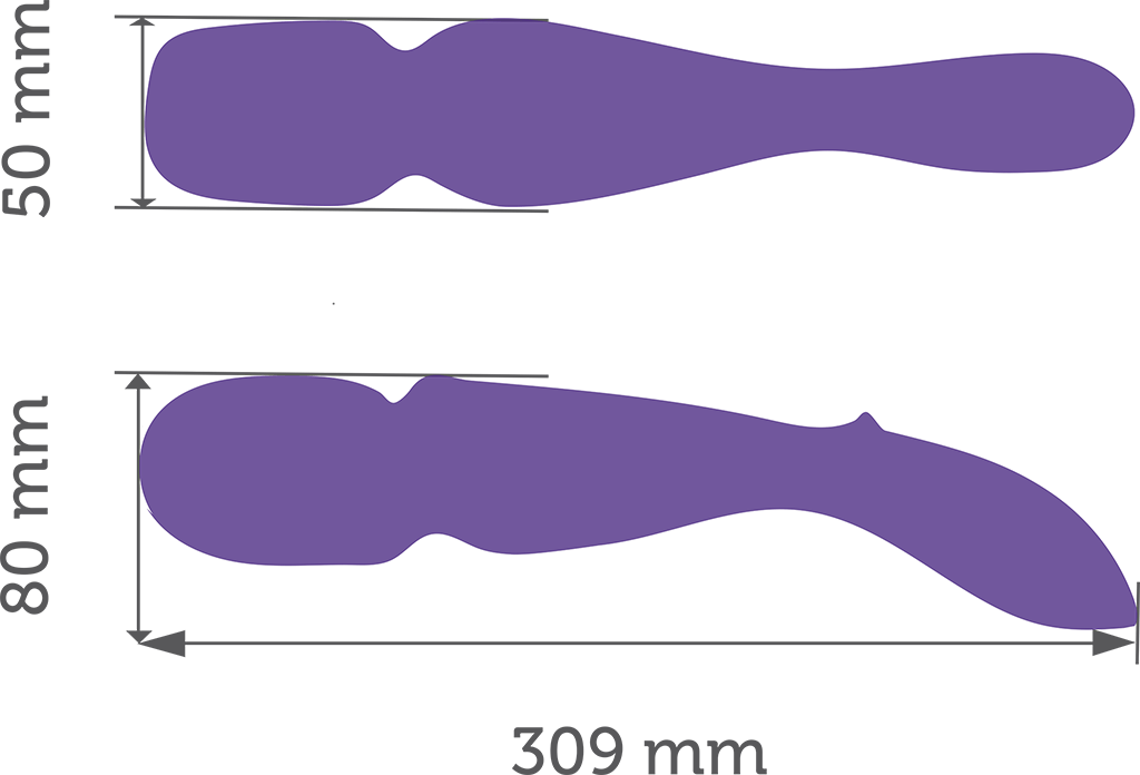 We Vibe Wand App Controlled Wand Massager Purple - Image 13