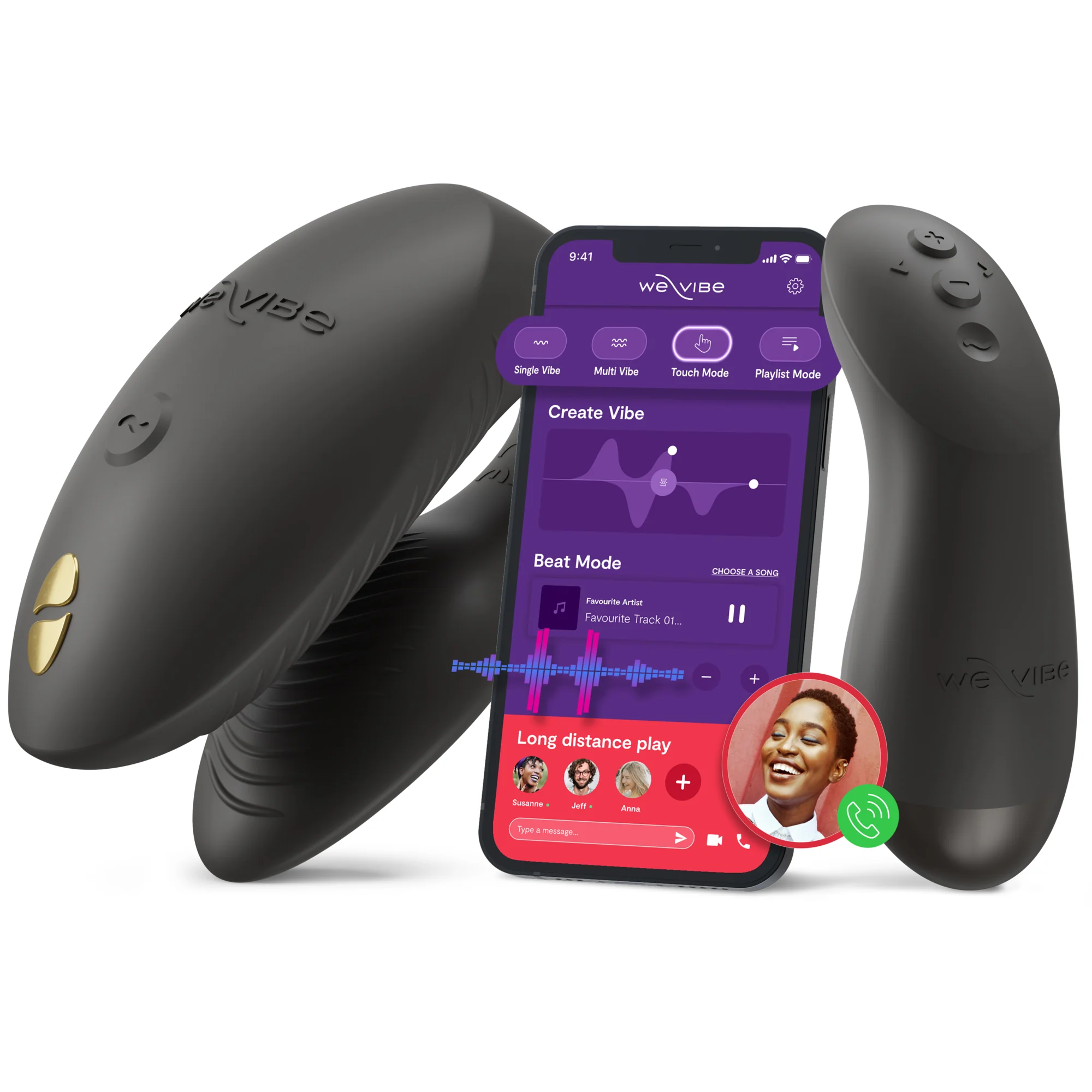 We Vibe Chorus Pro Satin Black - Image 3