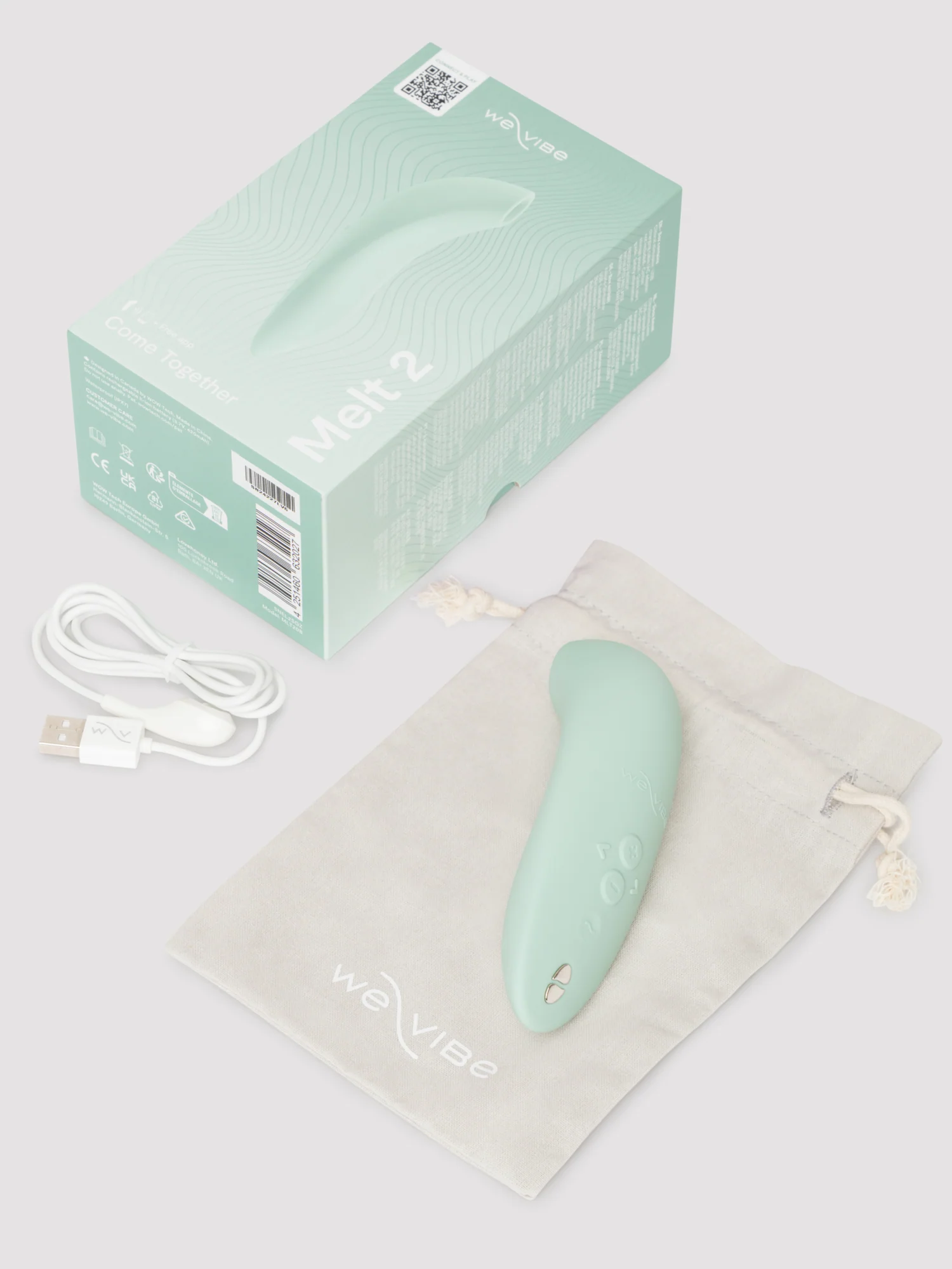 We Vibe Melt 2 Pleasure Air Clitoral Stimulator Sage - Image 19