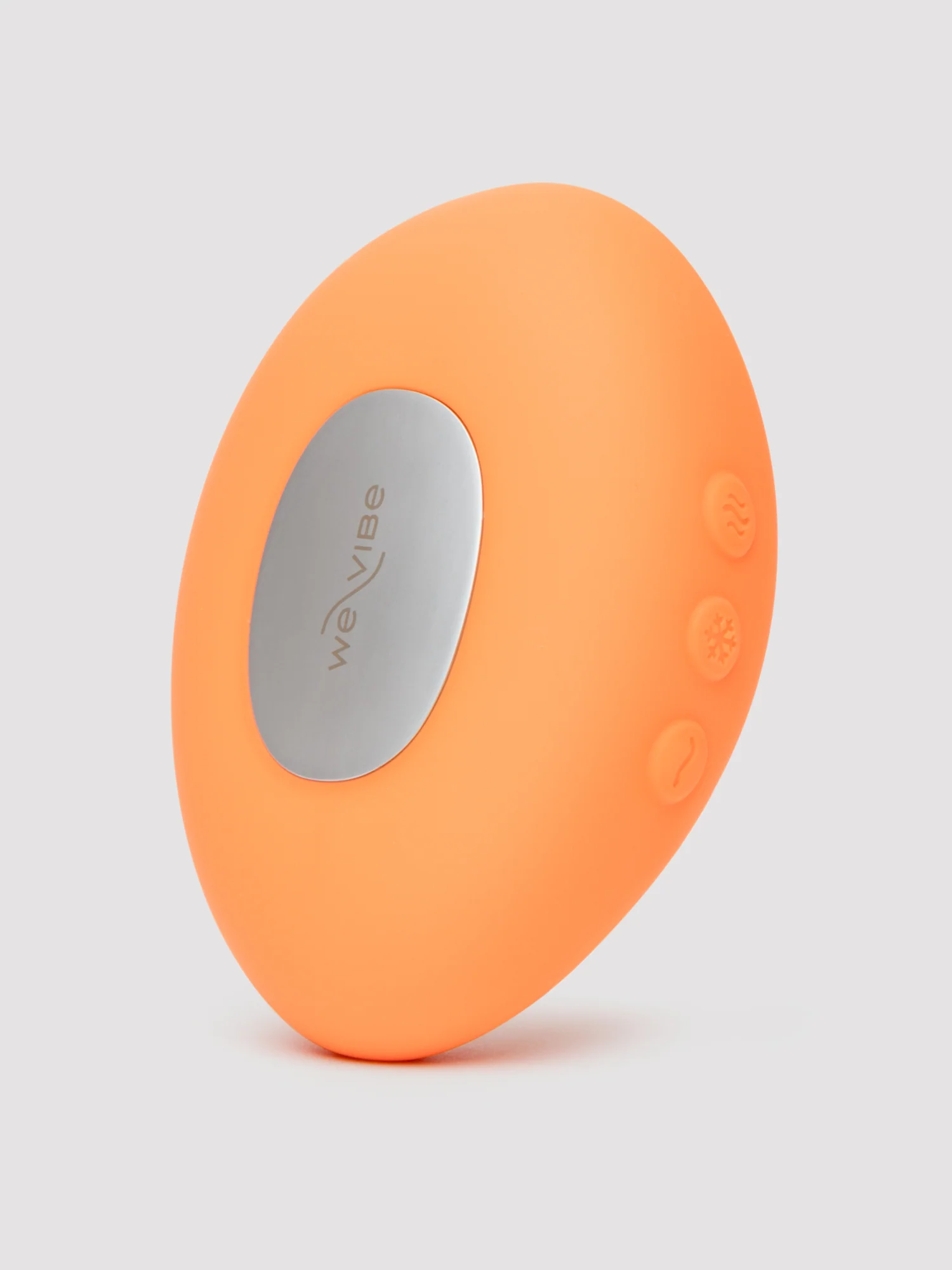We Vibe Temp Heating and Cooling Clitoral Layon Vibrator Tangerine - Image 8