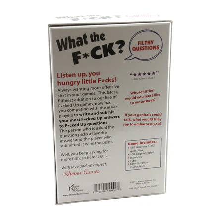 What The Fuck Filthy Questions - Image 3