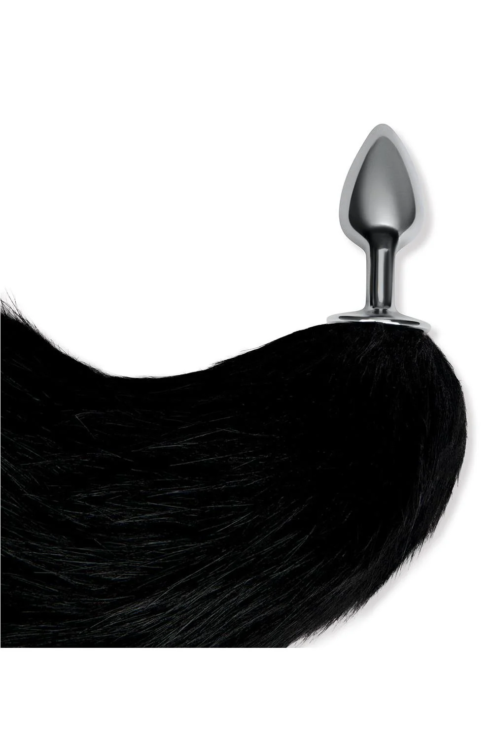 Whipsmart 14" Black Foxtail Butt Plug - Image 3