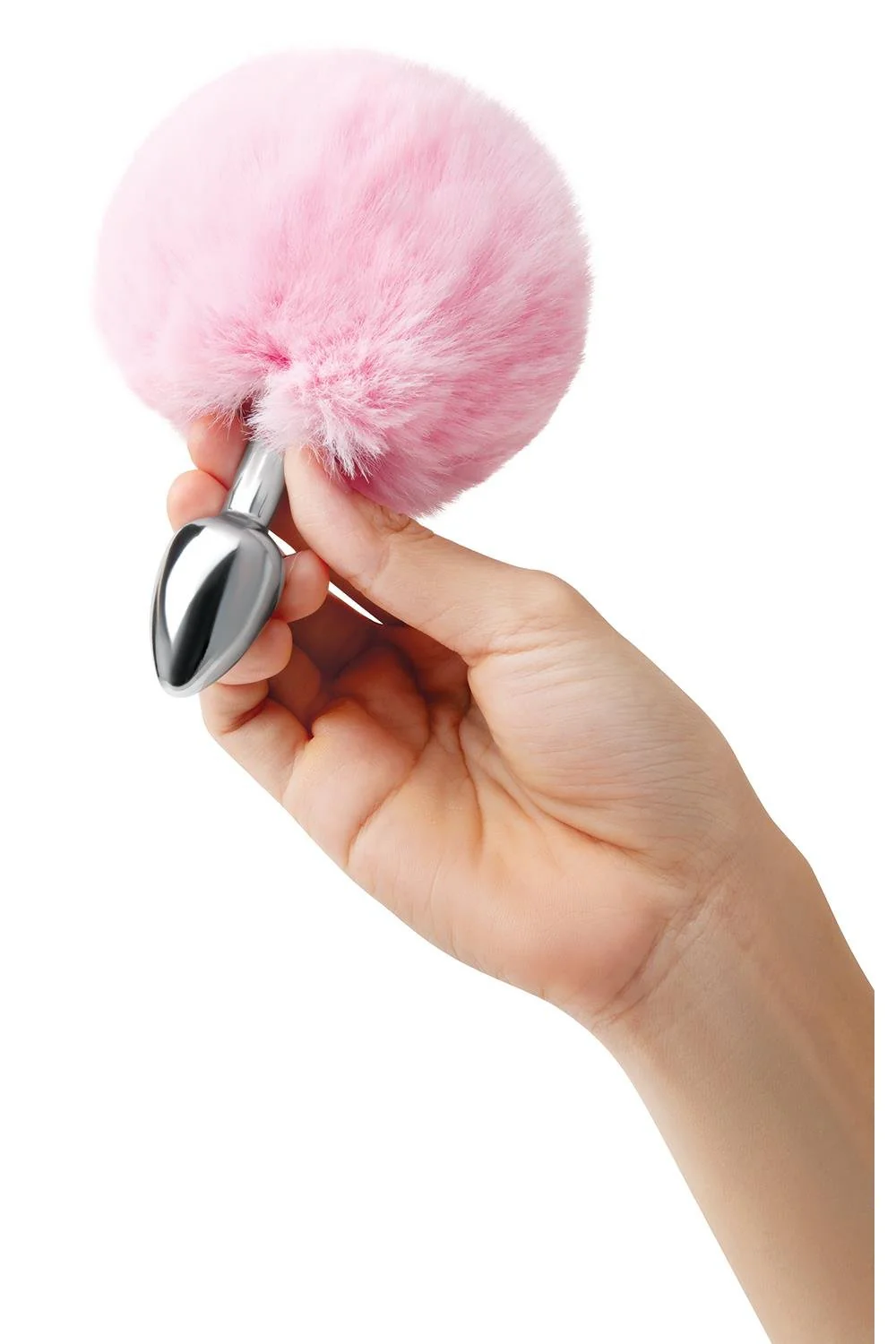 Whipsmart Pink Bunny Tail Butt Plug - Image 2
