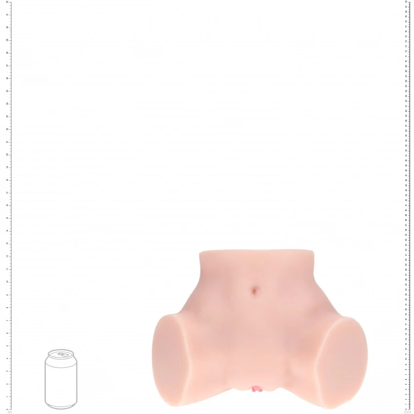 Xkin Bree Knox Dual Entry TPE Bodyforms Masturbator 4.22 kg Flesh - Image 6