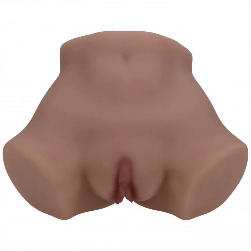 Xkin Eve Rhodes Dual Entry TPE Bodyforms Masturbator 1.59 kg Brown - Image 7