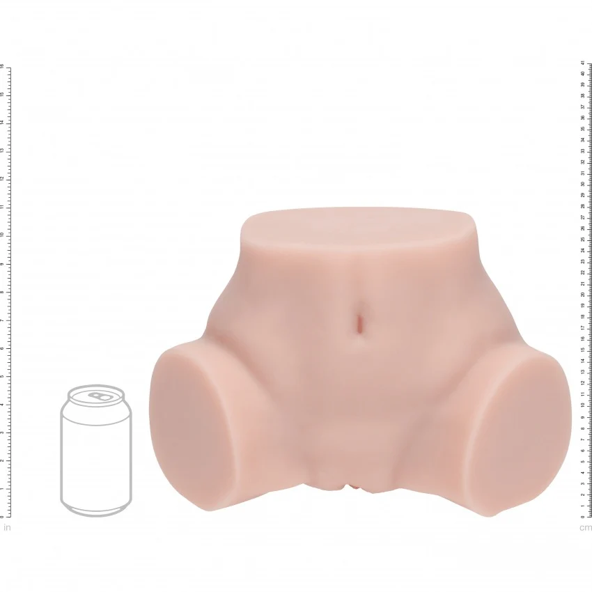 Xkin Ivy Lane Dual Entry TPE Bodyforms Masturbator 3.49 kg Flesh - Image 8