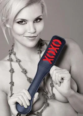 S&M XOXO Black Paddle - Image 4
