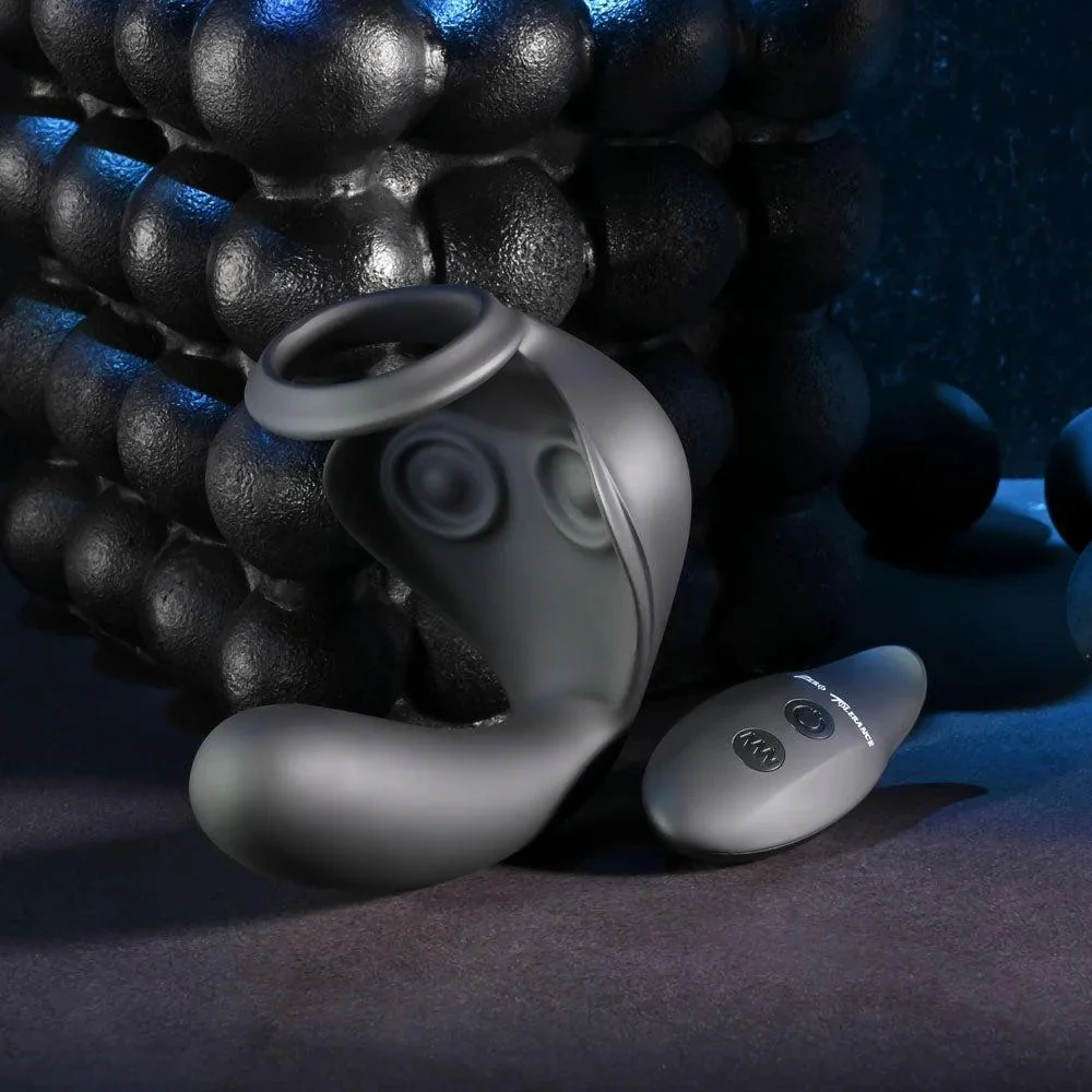Zero Tolerance Ballin Out Prostate Massager with Cock Ring and Remote - Image 3