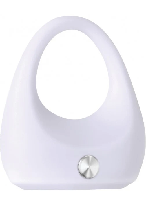 Zero Tolerance White Lightning Silicone Cock Ring - Image 2
